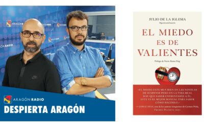 Entrevista a Julio de la Iglesia en Aragón Radio sobre su libro: ‘El miedo es de valientes’