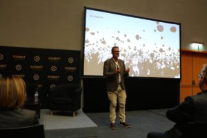Julio de la Iglesia durante su ponencia en La Neurona en Madrid - 2019