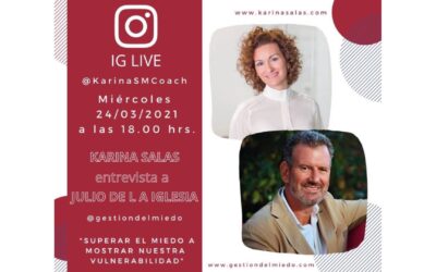 Karina Salas entrevista a Julio de la Iglesia en IG Live