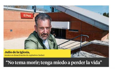 Julio de la Iglesia, en ‘La Contra’ de La Vanguardia